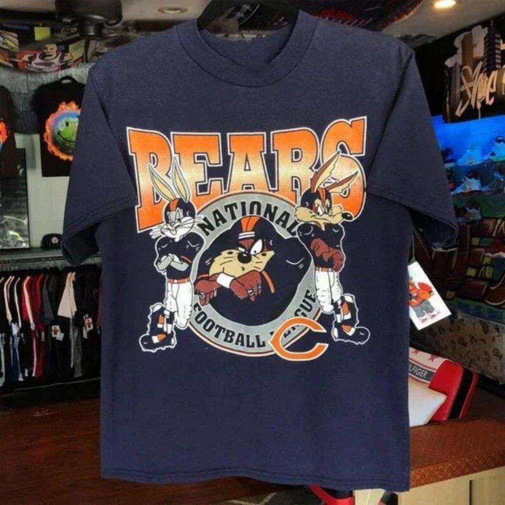 Chicago Bears Shirt Nfl X Looney Tunes Unisex Tshirt